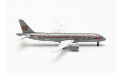 New! Herpa 536158 Air Canada Airbus A220-300 ''Trans Canada'' retro 1:500 diecast