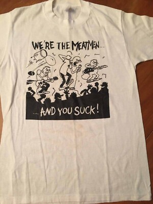 #ad #ad The Meatmen We Are The Meatmen amp; You Suck Punk Cotton Unisex T Shirt NE431 $26.59