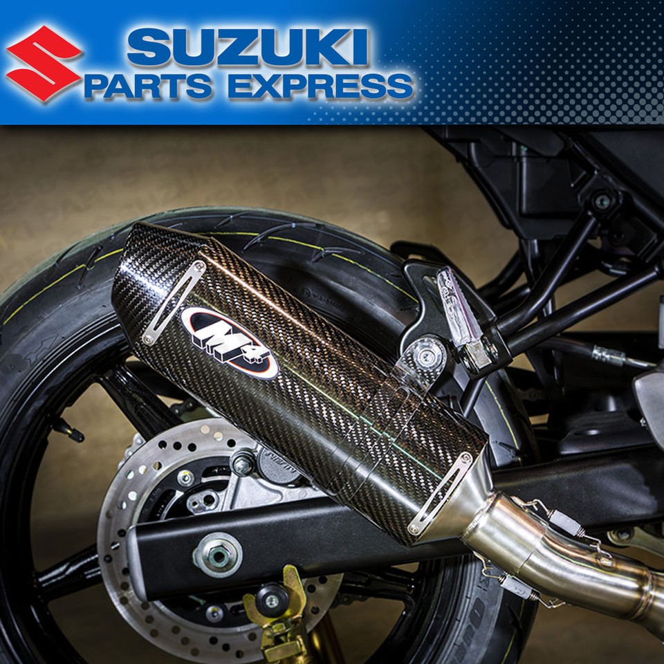 2017 - 2021 SUZUKI SV650 SV 650 M4 EXHAUST STANDARD FULL SYSTEM CARBON ...