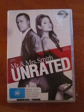 DVD MR & MRS SMITH UNRATED 2 DISC SET  GREAT  ** MUST SEE ****