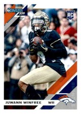2019 Donruss #297 Juwann Winfree Denver Broncos Rookie Football Card