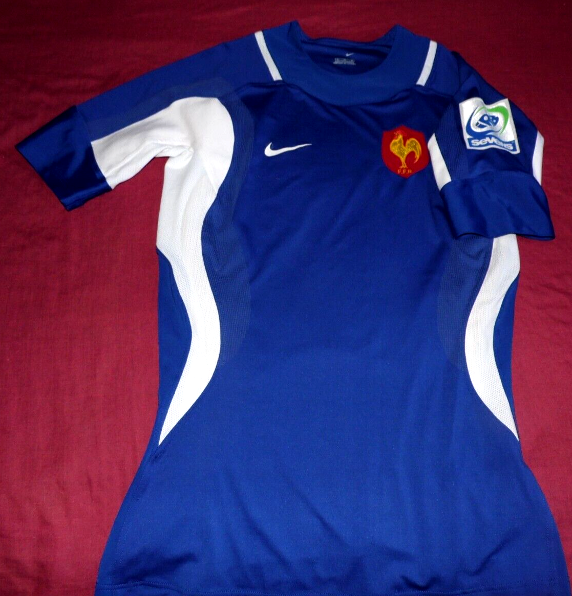 MAILLOT EQUIPE DE france rugby taille M EUR 29,99 - FR