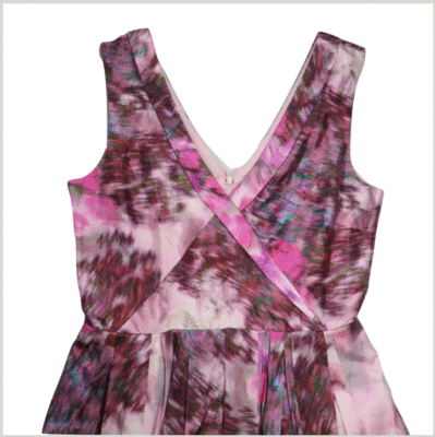 Pink Tartan Womens Dress 8 Silk Pink Rose Merkle Fashion Designer Canada  $395 | eBay