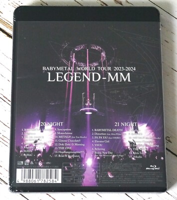 BABYMETAL LEGEND - MM 2 Blu-rays WORLD TOUR 2023 - 2024 Regular