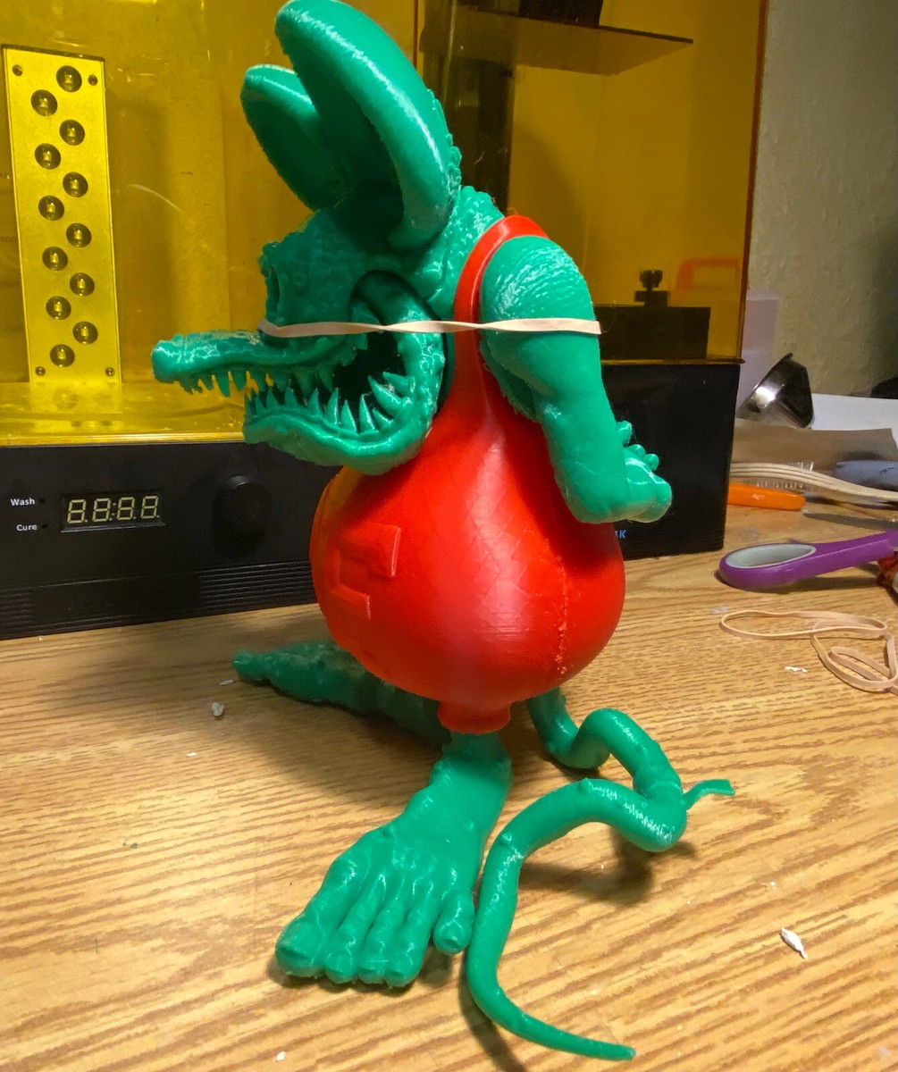 Rat Fink Model Kit - 8.5 inches tall! Ed Roth | eBay