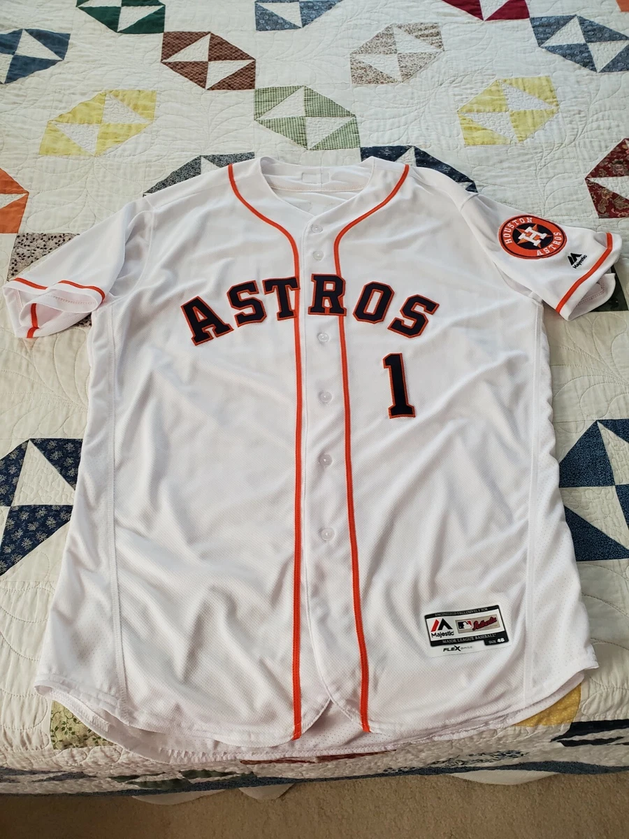 Carlos Correa Houston Astros Majestic Authentic FlexBase Jersey SIze 48