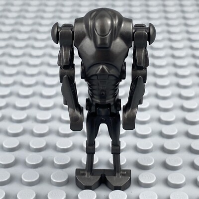 LEGO Star Wars Super Battle Droid Minifigure Pearl Dark Gray sw0092