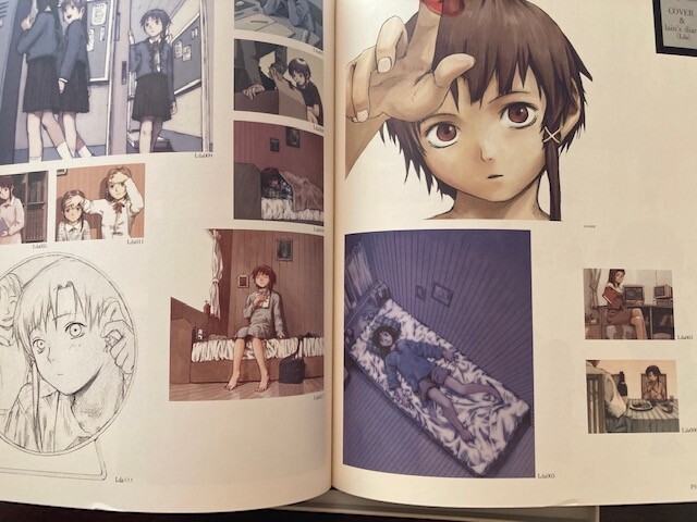 Yoshitoshi ABe serial experiments lain Art book 【Obi 】an