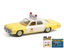 DIECAST CAR W/POLICE FIGURINE SET LAS VEGAS METROPOLITAN P.D 74 DODGE MONACO