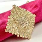 Roman Gold Tone White Pavé Rhinestone Signed Vintage Brooch Lapel Pin