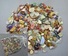 MIX mit NATUR-TROMMELSTEINE-EDELSTEINE im Säckchen 100 Gramm- 4 - 15 mm