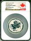 2019 Canada S$50 The Maple Leaf 5 Oz. Master's Collection RARE NGC PF69 UC
