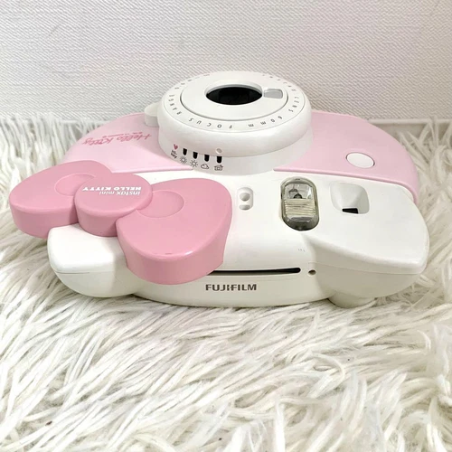 FUJIFILM HelloKitty Fuji Instant Camera Kit Cheki Instax Mini Series Pink Tested - Picture 3 of 4