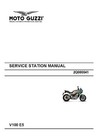 Moto Guzzi workshop service chassis manual 2023 V100 Mandello
