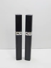 CHRISTIAN DIOR ROUGE DIOR LIQUID #908 BLACK MATTE 0.20 OZ (LOT OF 2)