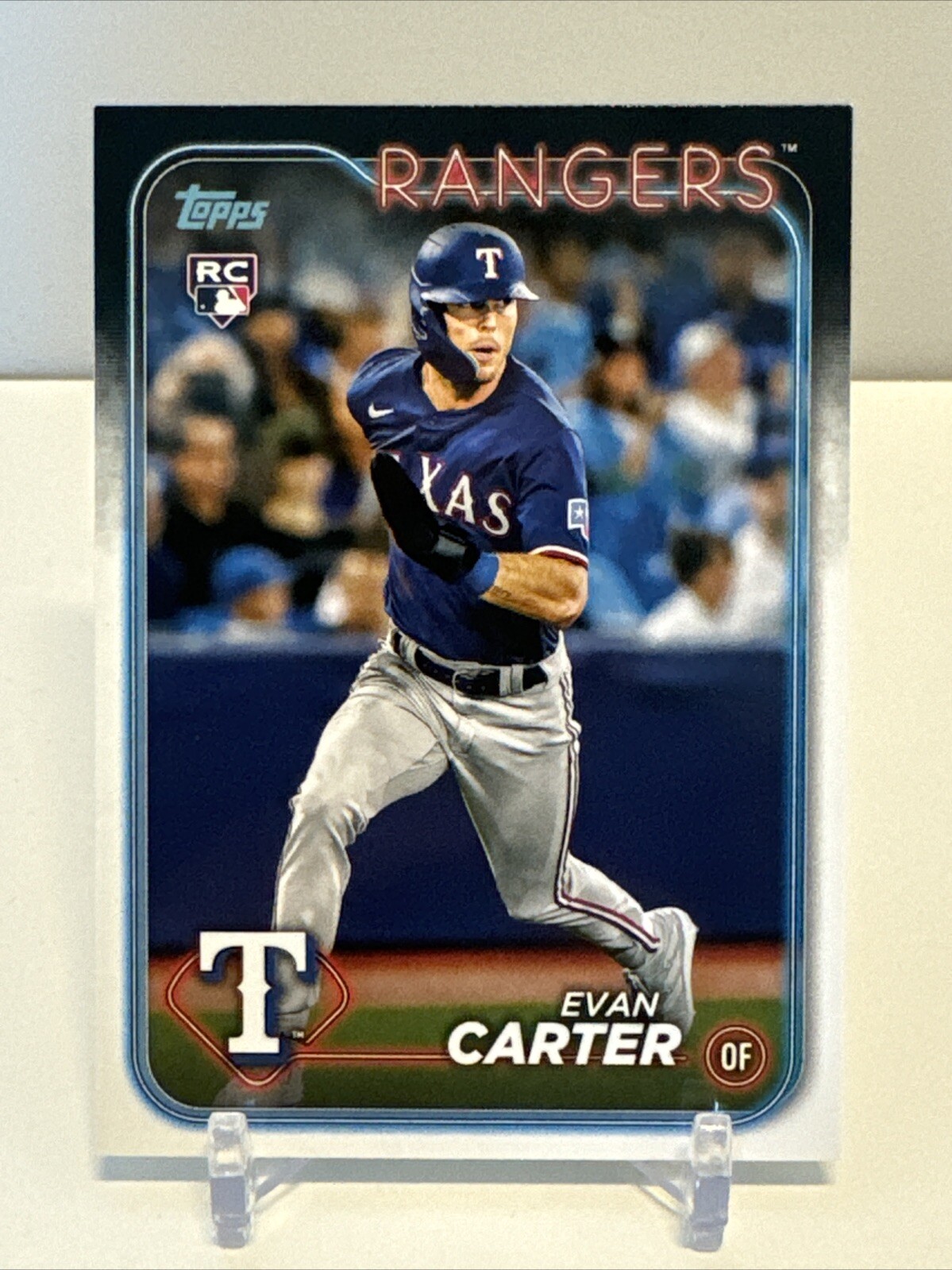2024 Topps Baseball Evan Carter RC #280 Texas Rangers