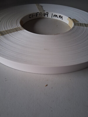 PVC Edge Banding 1mm White #F949 15/16'' wide 350LF Formica Wilsonart - Unglued