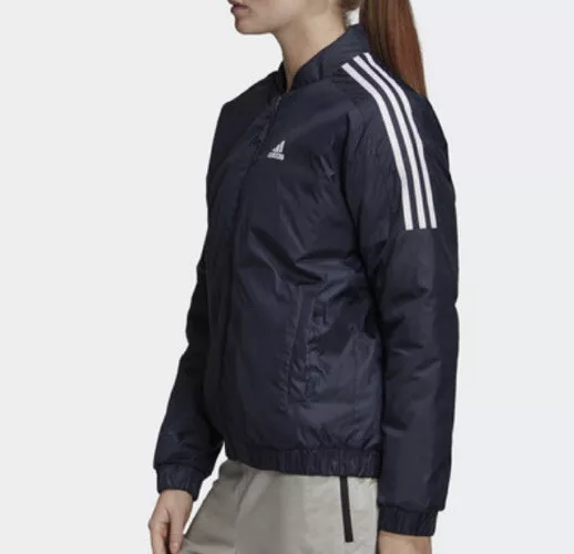 Glosario Casco Me sorprendió NWT Adidas Essentials Insulated Bomber Jacket Womens XS $70 | eBay