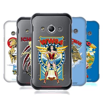 OFFICIAL WONDER WOMAN 1984 RETRO ART SOFT GEL CASE FOR SAMSUNG PHONES 4