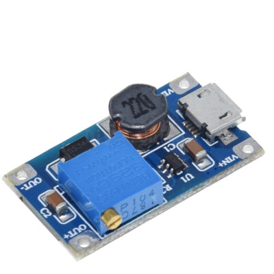 10Pcs DC-DC 2A Step Up Booster Board Module 2/24V to 5/9/12 / 28V Replace XL6009