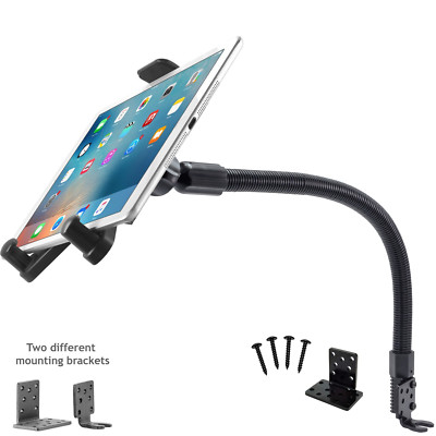 Heavy Duty 22'' ELLD IPAD PRO SURFACE Tablet CAR TRUCK Van Floor Seat Bolt Mount