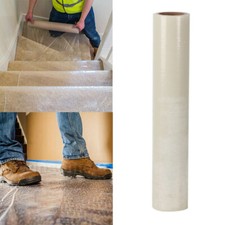 Clear Self Adhesive Carpet Floor Protector Film Roll Floor Paint Cover Dust Film