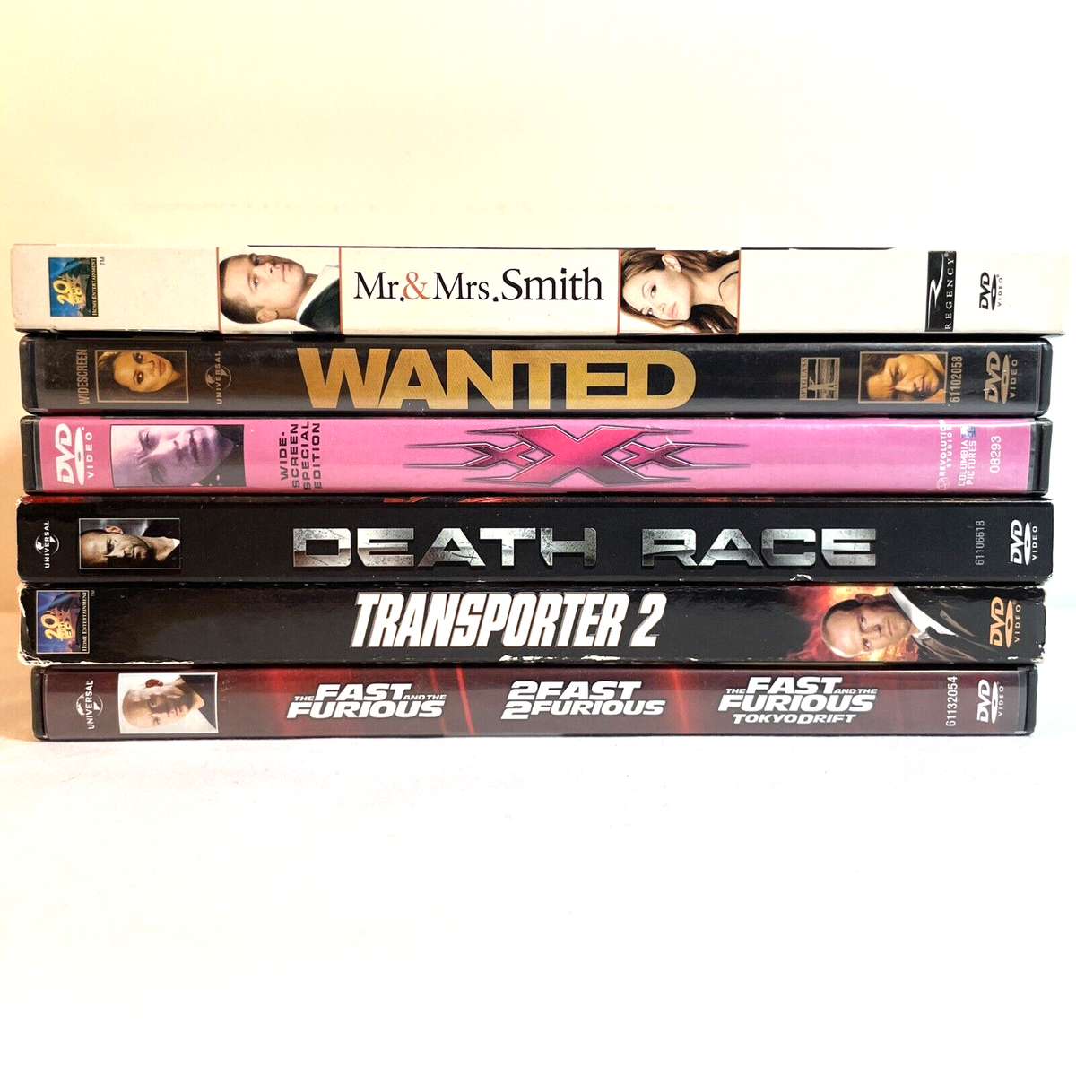 8 ACTION MOVIES (DVD Lot) Action Adventure Crime Drama Chase