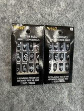 2 Packs Spirit Halloween Press On Nails Witch Cosplay Dress up