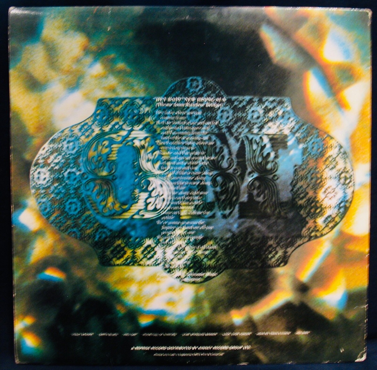 JIMI HENDRIX: Rainbow Bridge~UK Import Album-Acid Rock-REPRISE #K