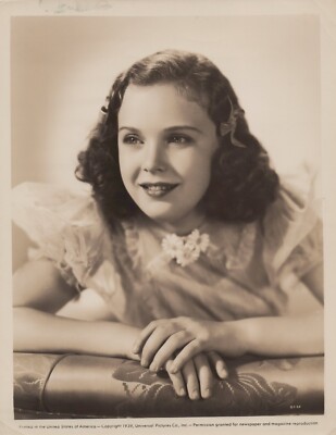 Gloria Jean (1939) Lovely Smile Original Vintage Hollywood Movie Photo ...