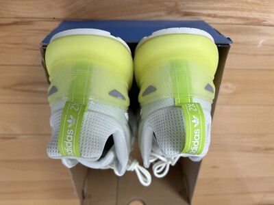 Size 11 - adidas ZX 2K Boost 2.0 White Semi Solar Slime for Size 11 - adidas ZX 2K Boost 2.0 White Semi Solar Slime for