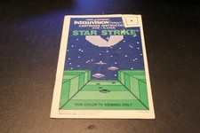 Star Strike Intellivision, Manual Only, NO GAME 