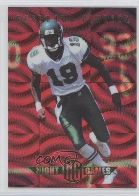 1997 Collector's Edge Masters Night Games Prism 153/250 Keyshawn Johnson #9 d1f