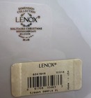 Lenox Solitaire Christmas Accent Luncheon Plate Snowflake Dimension Collection — photo 4
