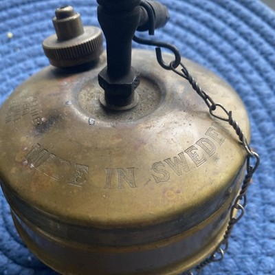 SVEA スベア 123 OPTIMUS CAMP STOVE Vtg Optimus SVEA 123 Brass Camping Backpacking Stove w/Key