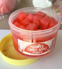 Peachybbies Slime -   Authentic Winter Candy Apple Cubes RARE