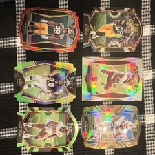Panini NFL 2020 Select 6 Card Lot AJ Dillon Ed Reed Chase Young Zack Moss Rookie