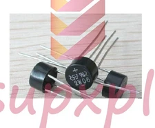 10pcs Bridge Rectifier 2W06 2A 600V diode 2 amp 600 Volt Full Wave Rectifier