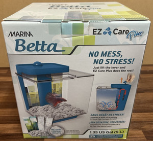Marina Betta EZ Soins Plus Kit Aquarium 1.35 Les galons EBS Nouveau dans la boîte