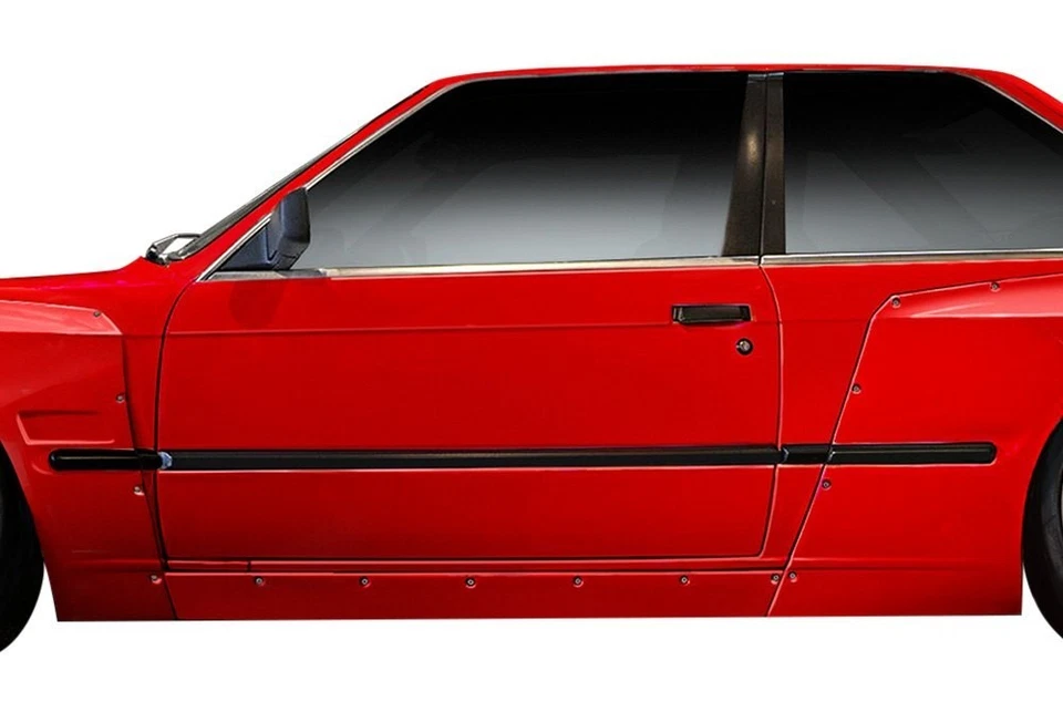 For BMW M3 1988-1991 Duraflex TKO Style Fiberglass Side Skirts Unpainted Foto 2 de 4