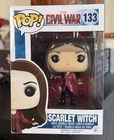 Funko POP! Marvel: SCARLET WITCH #133 Captain America: Civil War w/Protector