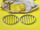 BICAR Horn Grill Trim Set Fits VW Beetle Bug 1953-1967 Part # 113853641A NOS