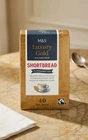 MS Food Luxury Gold Shortbread Biscuit Flavour Teabags - 40 Tea Bags