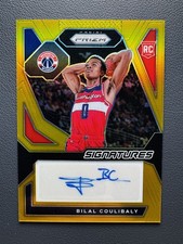 2023-24 Panini Prizm Bilal Coulibaly RC Rookie Signatures GOLD Auto 10/10≈1/1