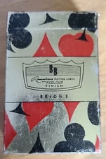 Vintage Remembrance Playing Cards Deck with Redi-Slip Finish Bridge COMPLETE