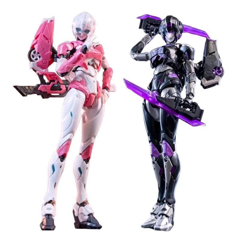 Arcee Transformers Flame Toys Furai Action Figure Collection AICY M66336  M66337