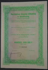 Berchemse Kinema Uitbating 1988