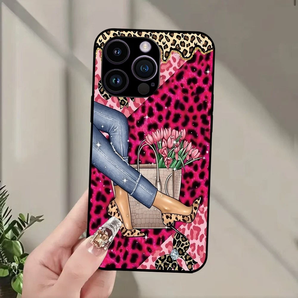 Leopard Matte Phone Cover Case For Apple iPhone XR/XS/6/7/8/11/12/12 Pro Max UK - Picture 3 of 18