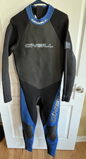 O  Neill Wetsuit Full Body 3/2MM Black Grey Long Sleeve Knee Pads XL Surf Oneill