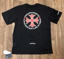 Chrome Hearts Made In Hollywood Plus Cross T-shirt in black Size Medium